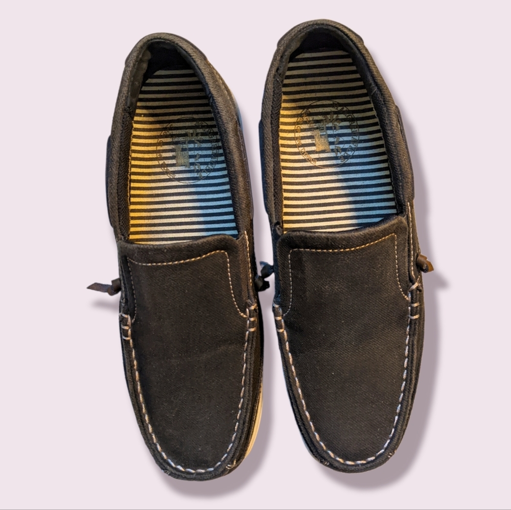 Dark Grey Margaritaville Boat Shoes - Picture 2 of 5